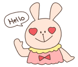 Melchy of the rabbit sticker #3398170