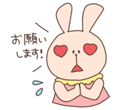 Melchy of the rabbit sticker #3398188