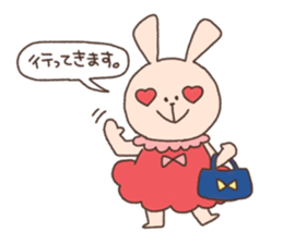 Melchy of the rabbit sticker #3398197