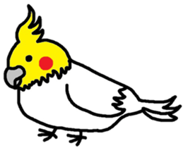 Full of birds sticker #3398215