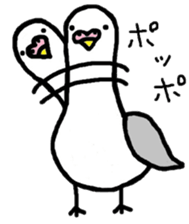 Full of birds sticker #3398220