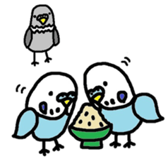 Full of birds sticker #3398223