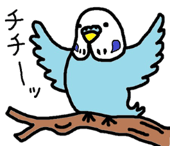 Full of birds sticker #3398239