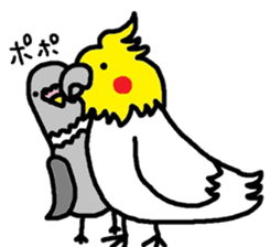 Full of birds sticker #3398241