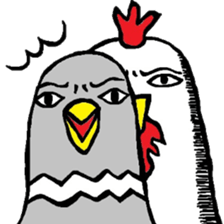 Full of birds sticker #3398245