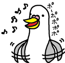 Full of birds sticker #3398246