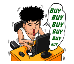 Rich and Richer : Trader's Real Life sticker #3398492