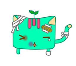 Green Curry Cat 2 (Khiao-Wan) sticker #3398970