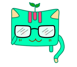 Green Curry Cat 2 (Khiao-Wan) sticker #3398973