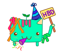 Green Curry Cat 2 (Khiao-Wan) sticker #3398976