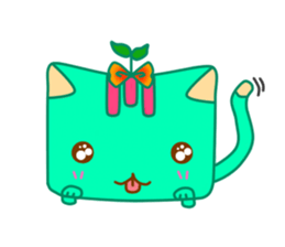 Green Curry Cat 2 (Khiao-Wan) sticker #3398982