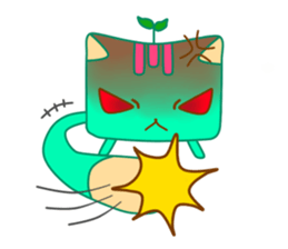 Green Curry Cat 2 (Khiao-Wan) sticker #3398983