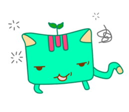 Green Curry Cat 2 (Khiao-Wan) sticker #3398984