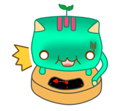 Green Curry Cat 2 (Khiao-Wan) sticker #3398987