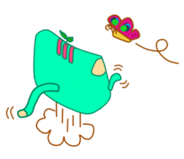 Green Curry Cat 2 (Khiao-Wan) sticker #3398989