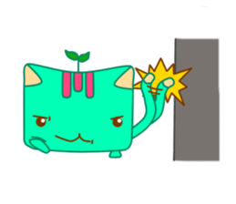 Green Curry Cat 2 (Khiao-Wan) sticker #3398990