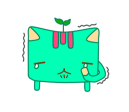 Green Curry Cat 2 (Khiao-Wan) sticker #3398992