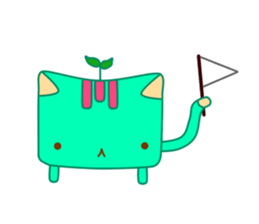 Green Curry Cat 2 (Khiao-Wan) sticker #3398993