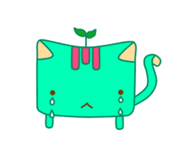 Green Curry Cat 2 (Khiao-Wan) sticker #3398994