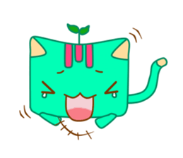 Green Curry Cat 2 (Khiao-Wan) sticker #3398998