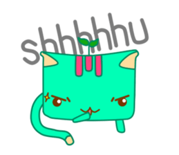 Green Curry Cat 2 (Khiao-Wan) sticker #3399009