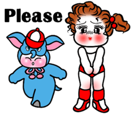 Eva's Life-Part7(Eva & Elephant) sticker #3399180