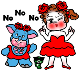 Eva's Life-Part7(Eva & Elephant) sticker #3399190