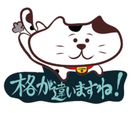 Flatter!tortoiseshell cat! 2 sticker #3399335