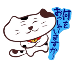 Flatter!tortoiseshell cat! 2 sticker #3399361