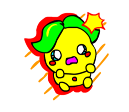 pakumiru  mikapon sticker sticker #3400181