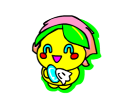 pakumiru  mikapon sticker sticker #3400209