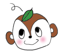 A Little Monkey sticker #3400256