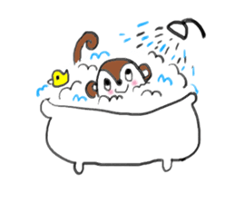 A Little Monkey sticker #3400262