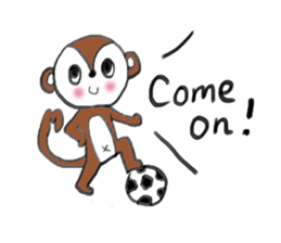 A Little Monkey sticker #3400270