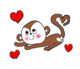 A Little Monkey sticker #3400273
