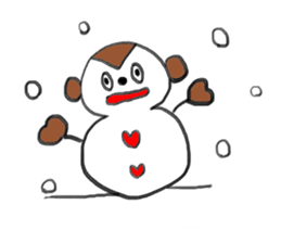 A Little Monkey sticker #3400289