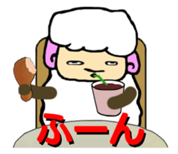 The innocent sheep sticker #3400781