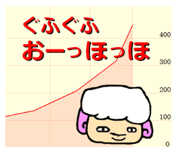 The innocent sheep sticker #3400809