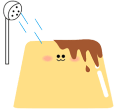 Fluffy little pudding sticker #3402736