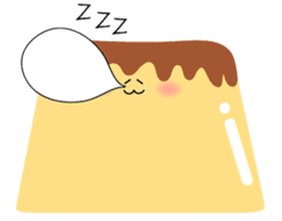 Fluffy little pudding sticker #3402737