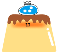 Fluffy little pudding sticker #3402739