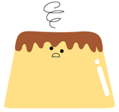 Fluffy little pudding sticker #3402743