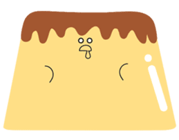 Fluffy little pudding sticker #3402750