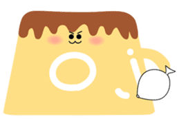 Fluffy little pudding sticker #3402752
