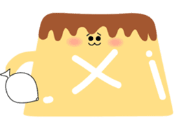 Fluffy little pudding sticker #3402753