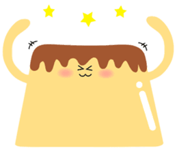 Fluffy little pudding sticker #3402760