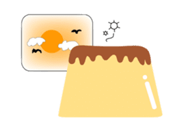 Fluffy little pudding sticker #3402767