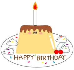 Fluffy little pudding sticker #3402769