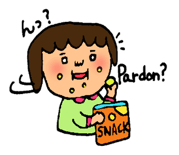 She is Monaka. sticker #3402985