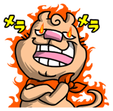 The annoying dog with a cleft chin sticker #3403244